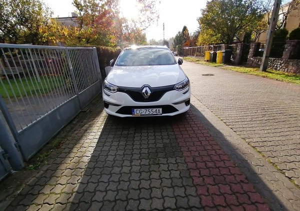 Renault Megane cena 75000 przebieg: 28500, rok produkcji 2019 z Grudziądz małe 562